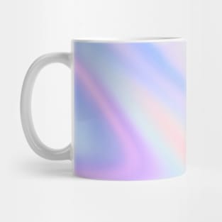 Abstract Gradient Pattern Purple Teal Mug